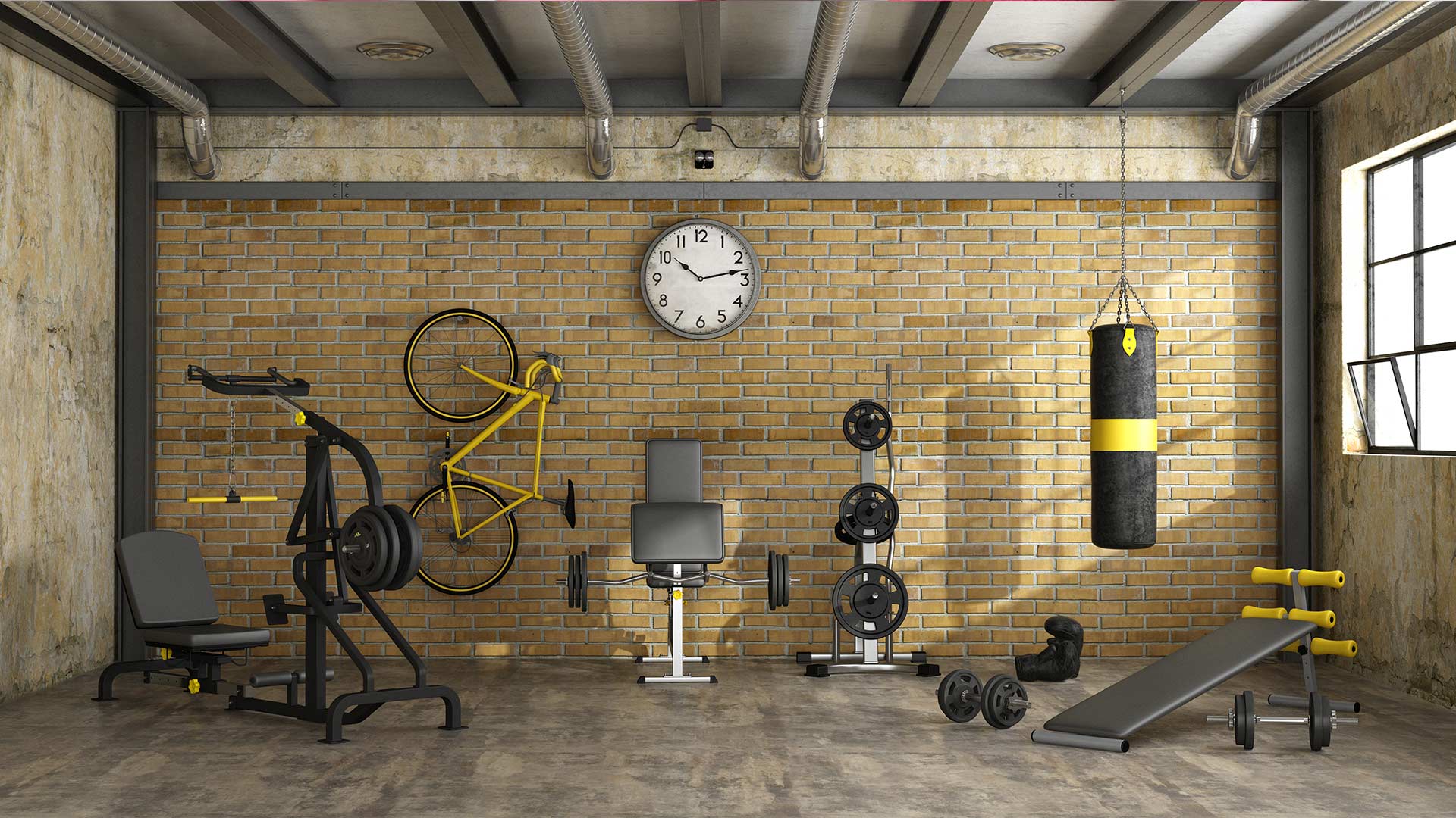 Transform Your Garage Into a Full Gym 